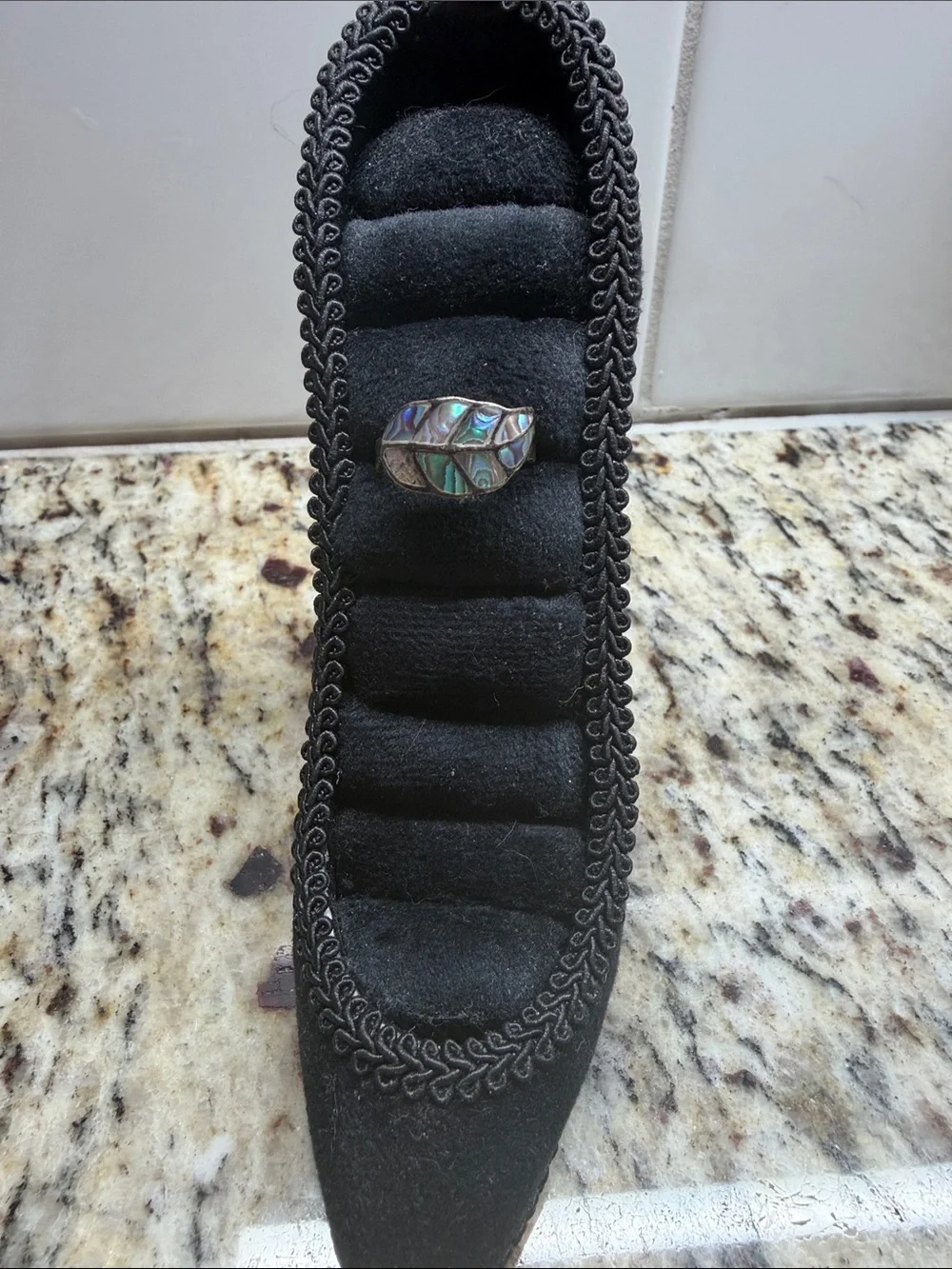 925 Silver unique ring size 5